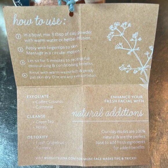 MOROCCAN RED CLAY MASK - Picture 2 of 11